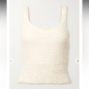 SKIMS
Cozy Knit bouclé tank - Bone